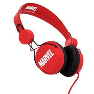 Marvel Wired Headphones Red and Black Marvel Wired Headphones Red and Black